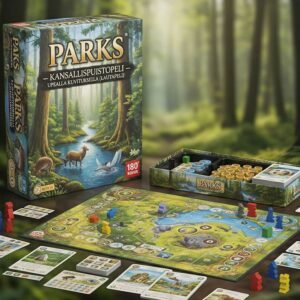 Parks – Kansallispuistopeli upealla kuvituksella