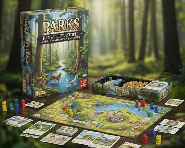 Parks – Kansallispuistopeli upealla kuvituksella
