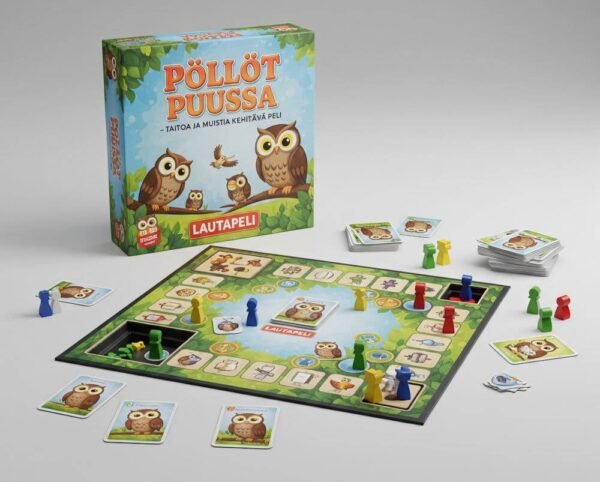 Pöllöt Puussa – Taitoa ja muistia kehittävä peli